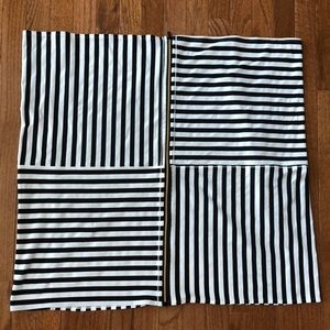 Lululemon Vinyasa Scarf black and white stripes